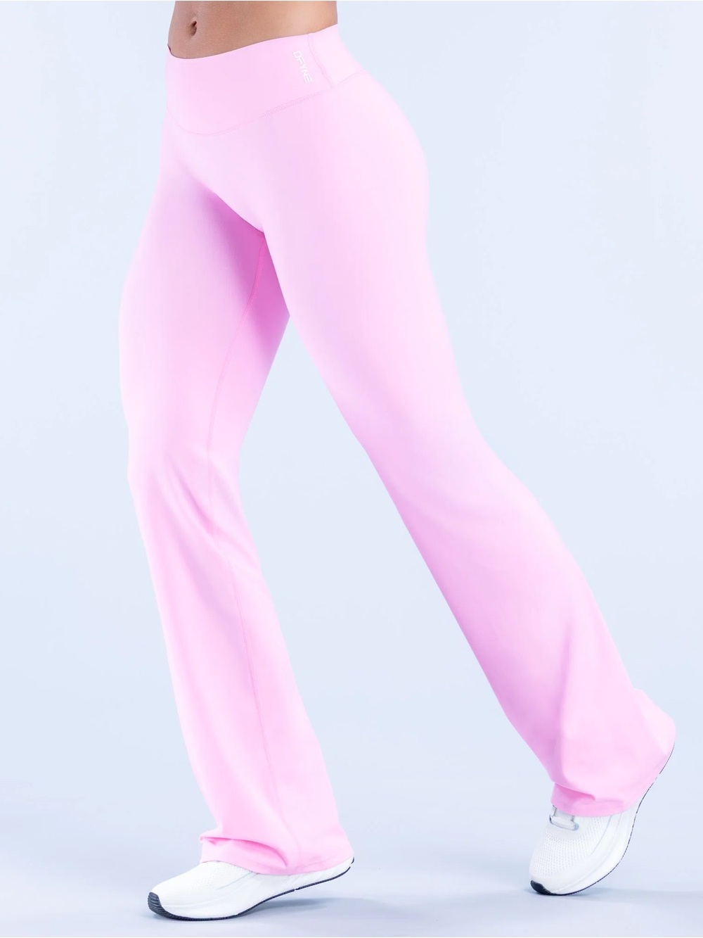 Dfyne Pink Flared Leggings